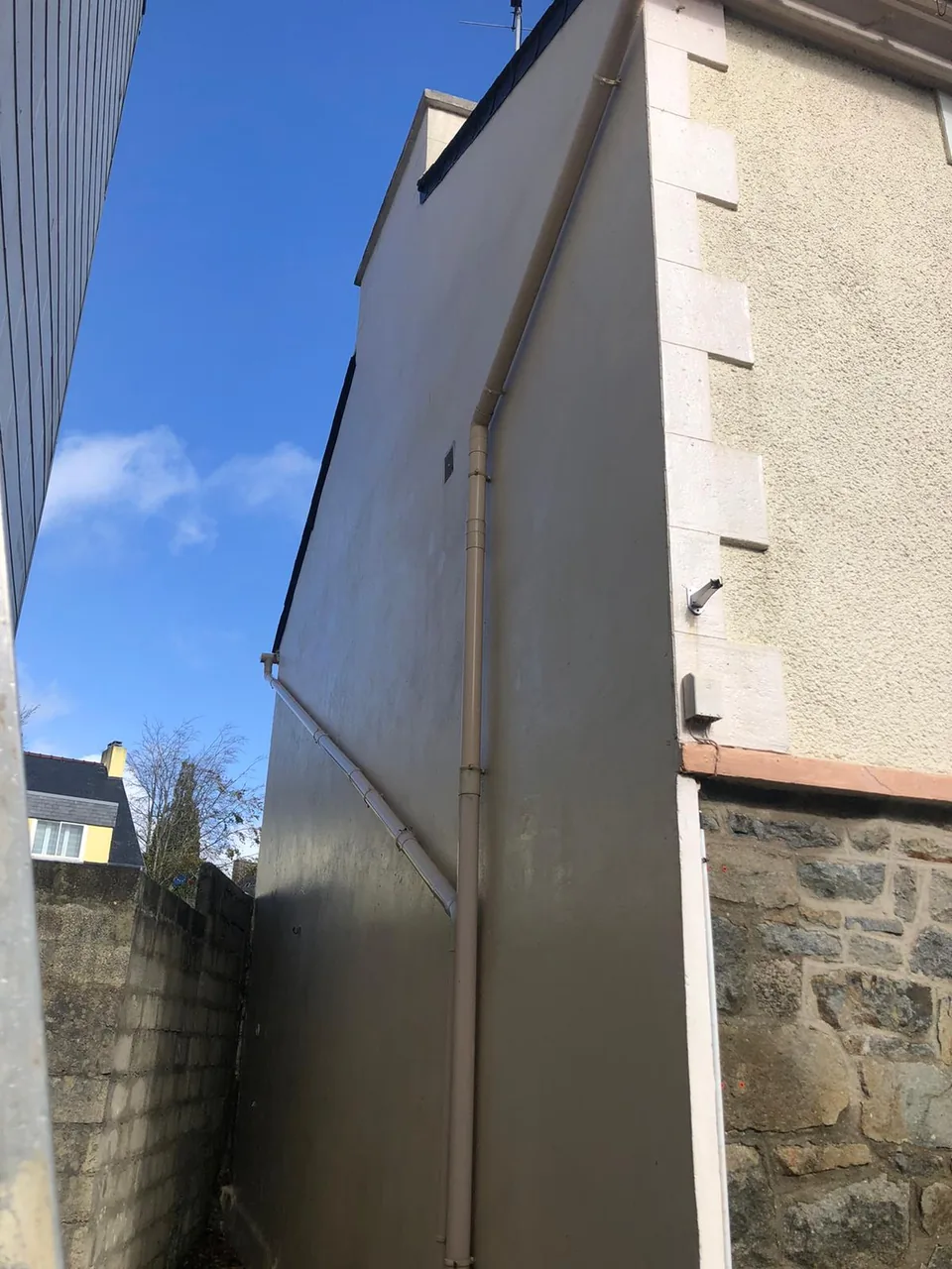Après — Façade avec enduit neuf